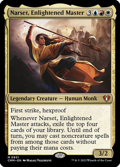 Narset, Enlightened Master (Commander) .